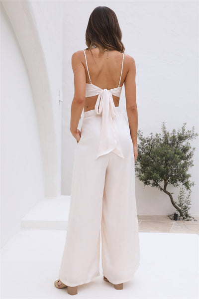 Bright Bloom Crop Top White