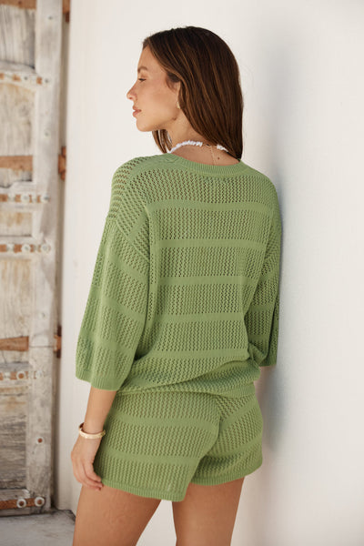 SEVEN WONDERS Samia Top Apple