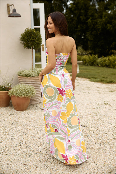 SEVEN WONDERS Aveline Maxi Dress Aveline Print