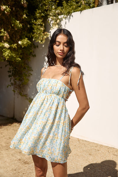 Summer Sunrise Mini Dress Multi
