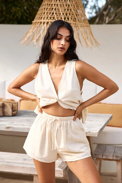 Passing Oceans Set Beige