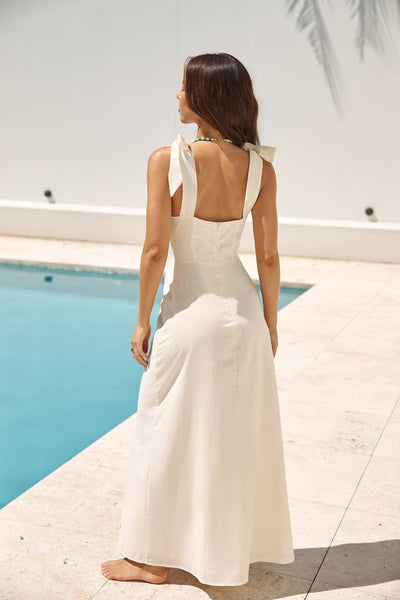 Portofino Postcards Maxi Dress Blue