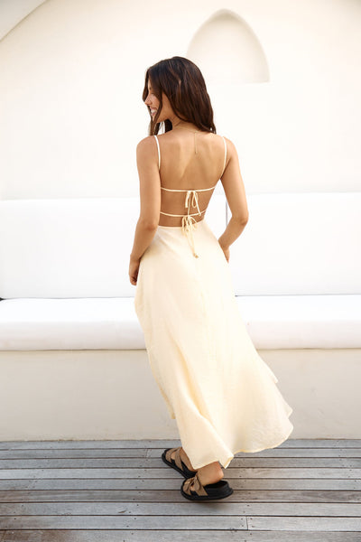 Best Dressed Maxi Dress Yellow