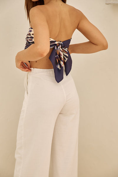 SEVEN WONDERS Scarf Top Tanah Print