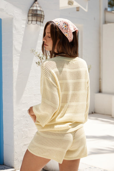 SEVEN WONDERS Samia Top Lemon