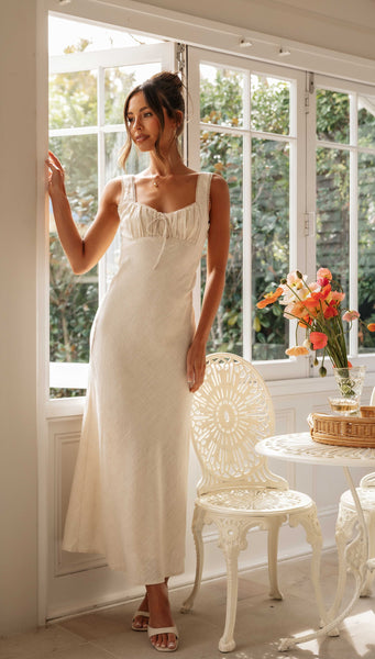 Matilda Maxi Dress (Oat)