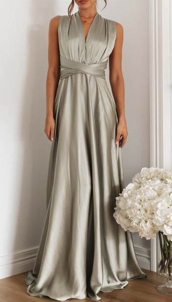 Margaux Maxi Dress (Olive)