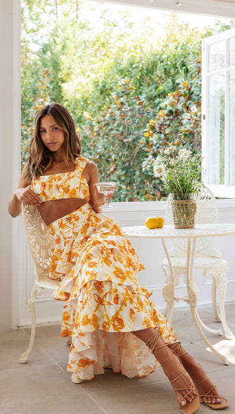 Amalfi Top (Tangerine)