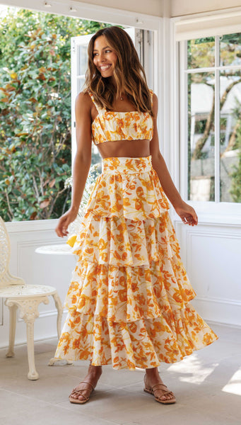 Amalfi Top (Tangerine)