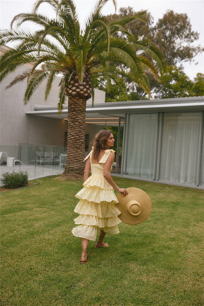 Dalia Maxi Dress Yellow