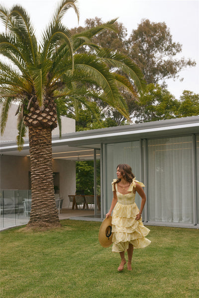 Dalia Maxi Dress Yellow