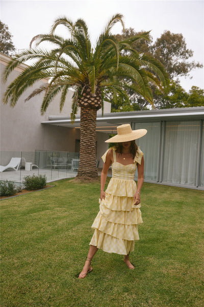 Dalia Maxi Dress Yellow