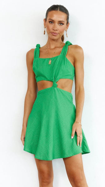 Renee Mini Dress - Green