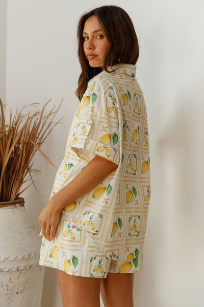 Under The Lemon Tree Set Yellow