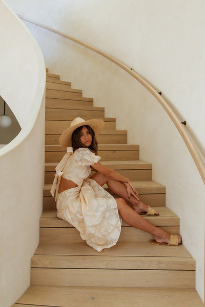 Cream Make The Most Maxi Dress