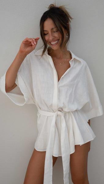 Glacia Playsuit (Cloud)