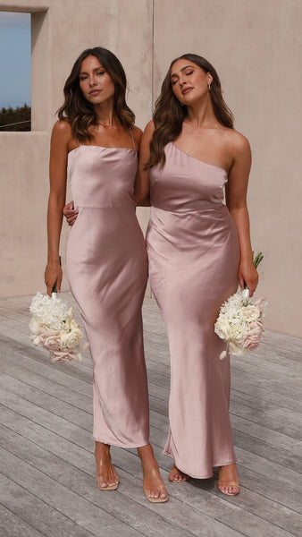 Margot Maxi Dress - Dusty Pink