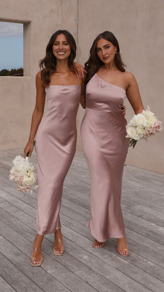 Margot Maxi Dress - Dusty Pink