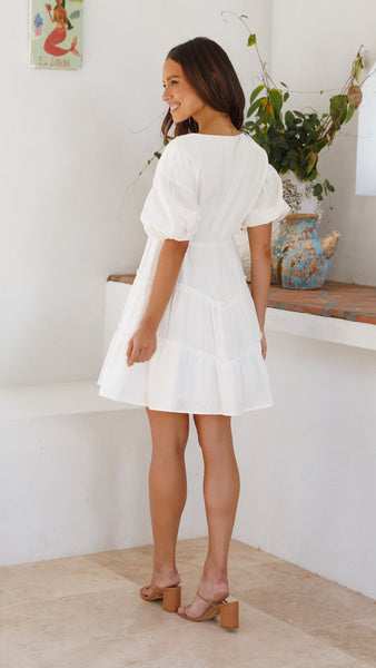 Tamia Mini Dress - White