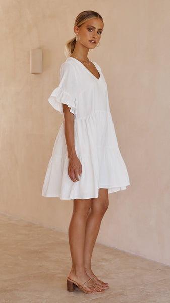Mariah Mini Dress - White