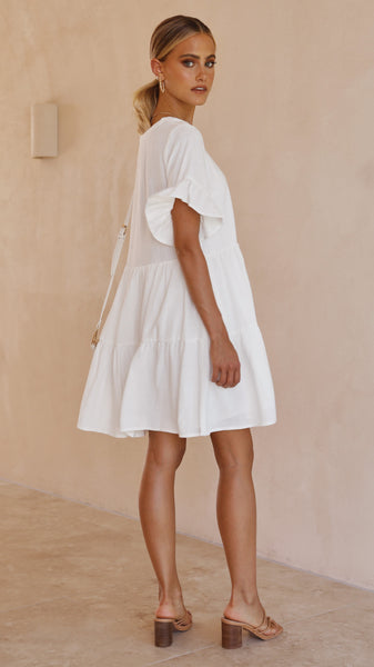 Mariah Mini Dress - White