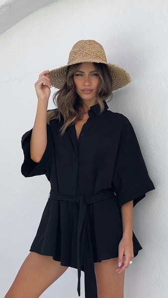 Bailin Playsuit - Black