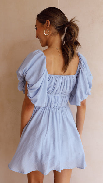 Adi Mini Dress - Blue