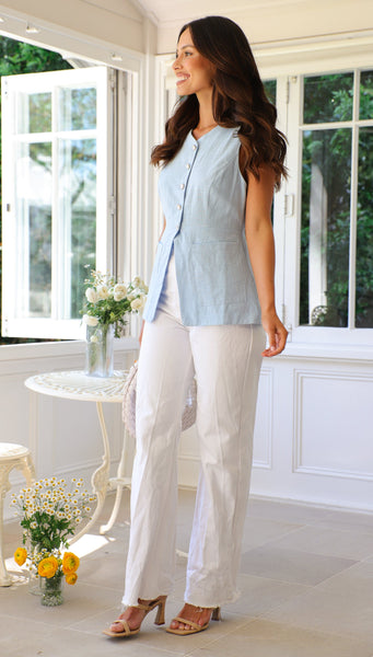 Sloane Top (Cornflower)