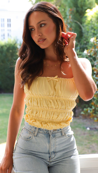 Tiffany Top (Lemon)