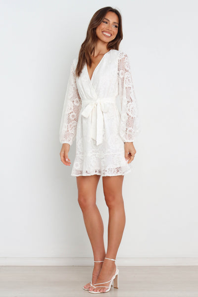 Aria Dress - White