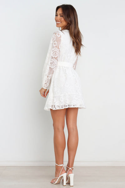 Aria Dress - White