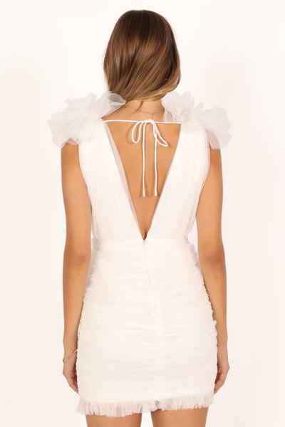 Clementine Mini Dress - White