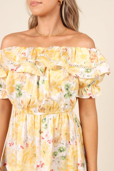 Kylin Dress - Yellow