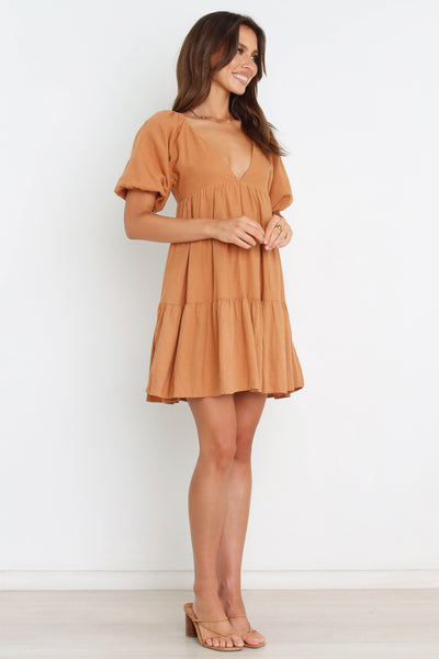 Lorey Dress - Tan