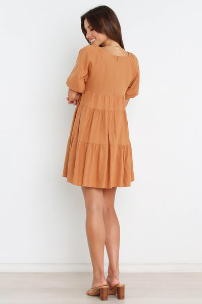 Lorey Dress - Tan