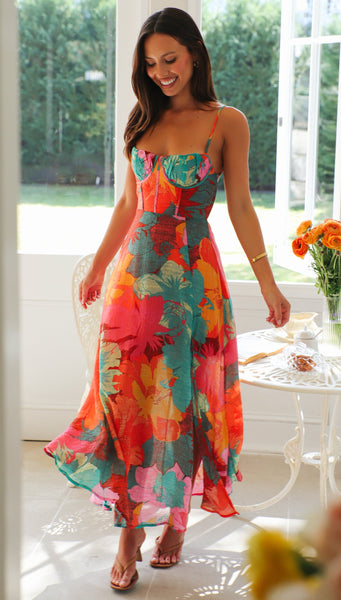 Sorrela Maxi Dress (Tropical)