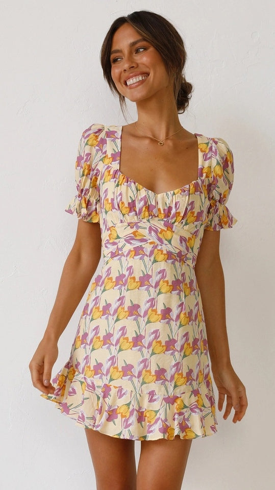 Tulip Floral Mini Dress