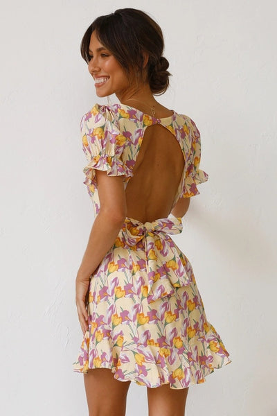 Tulip Floral Mini Dress