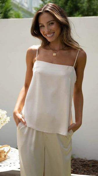 Beige Cami Top