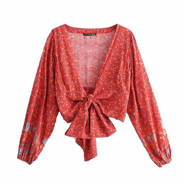 Salty Hair Tie Top