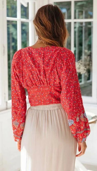 Salty Hair Tie Top