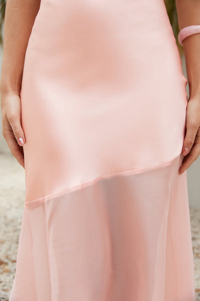 Princess Peach Maxi Dress Pink