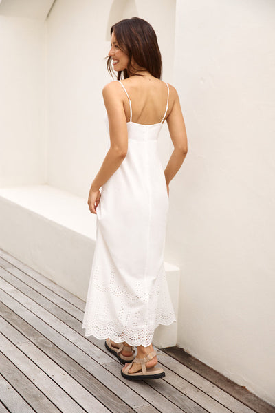 White Angelic Maxi Dress