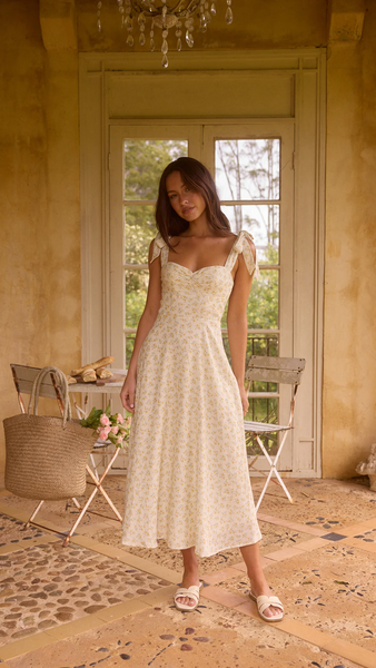 Luminous Dreams Maxi Dress White