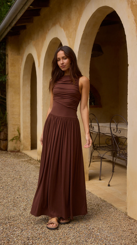 Aulani Robyne Maxi Dress Brown