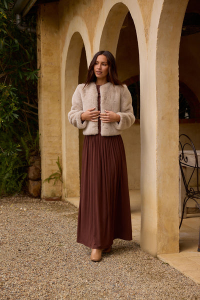 Aulani Robyne Maxi Dress Brown