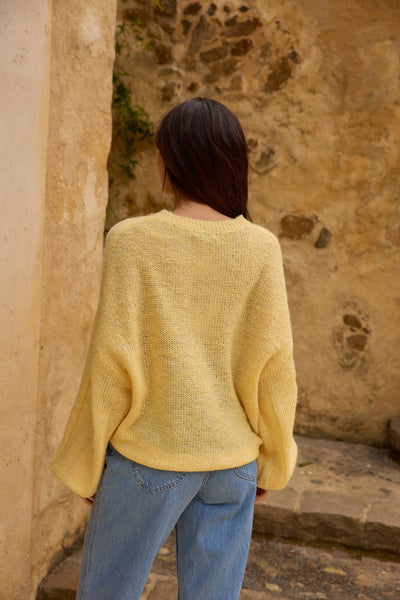 Mikale Knit Jumper Yellow