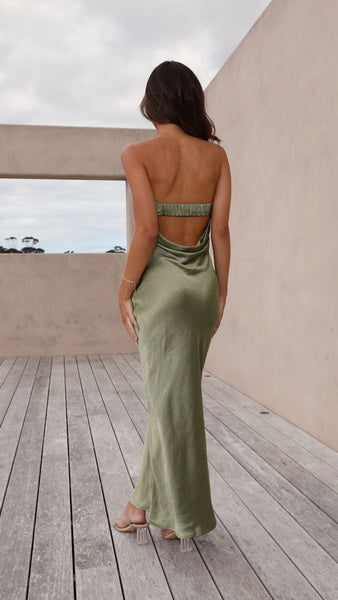 Gisele Maxi Dress - Olive