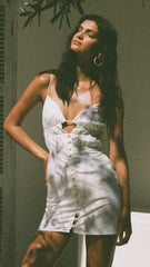 White Slip Bodycon Mini Dress