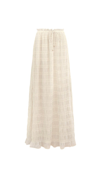 Nightingale Maxi Skirt (Cream)